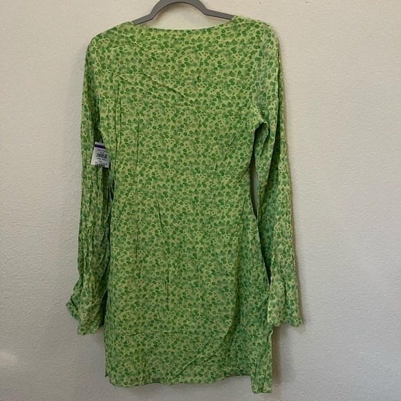 CHARLIE HOLIDAY x ANTHROPOLOGIE | Nixon Floral Long Sleeve Minidress | Size 6 - Picture 7 of 14